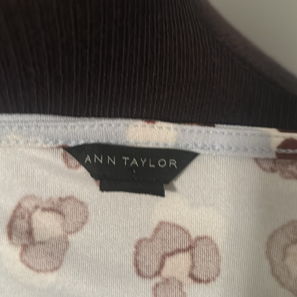 Ann Taylor Pullover Animal Print Top size 1X - Picture 7 of 8